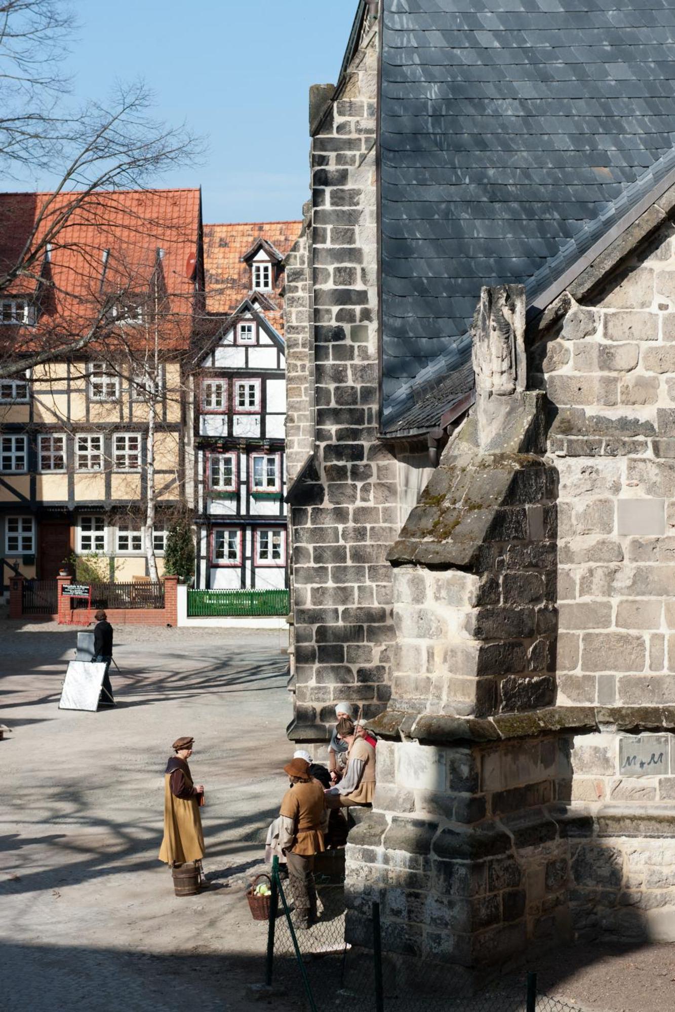 Schlaf-Gut Appartments Quedlinburg Bagian luar foto